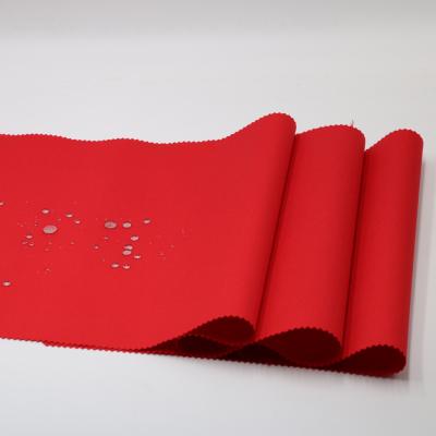 China Anti-estático 600D Tecido de poliéster Oxford PU revestido 150cm Tecido simples tingido à venda