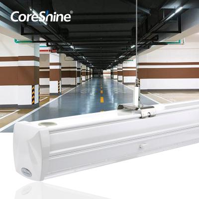 China Waterproof IP54 65W Linear LED Light Fixture For Warehouse for sale