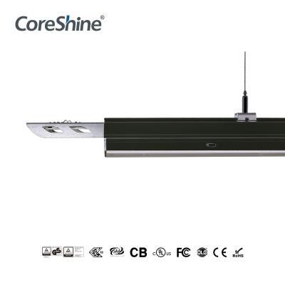 China Sistema de iluminação linear sem emenda do diodo emissor de luz 60watt, dispositivo elétrico claro linear do preto 4000K à venda