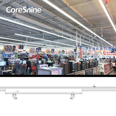 China 4feet Dimmable LED Linear Lighting , 90CRI Dimmable LED Pendant Lights for sale