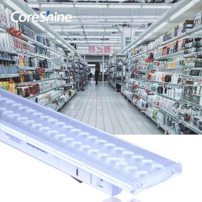 China iluminação do supermercado 50watt de 1.5m, baixos dispositivos elétricos de luz do diodo emissor de luz da baía 8000lm à venda