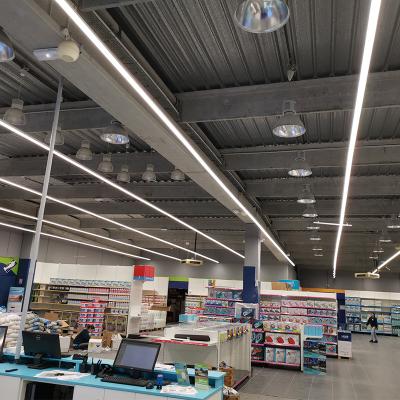 China 2.4m 80 Watt 16000lm Slim LED Linear Track Light For Retail Store for sale