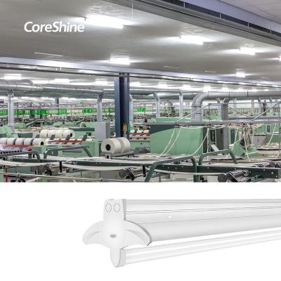 China Continuous 2400mm 150lm/W Industrial Warehouse Lighting Fixtures for sale