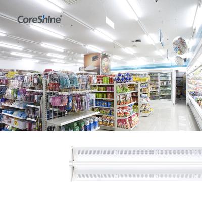 China 6000lm Dimmable Linear LED Light , UGR19 Dimmable 4ft LED Fixture for sale