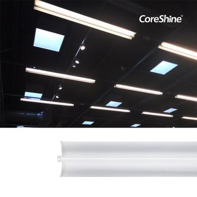 China TUV 4 Foot Linkable LED Shop Lights , Ra80 Linear Suspended Light Fixture for sale