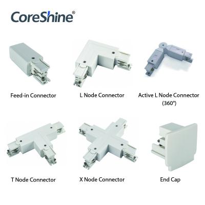 China FCC Coreshine Node Connector LED Lighting Accessories for sale