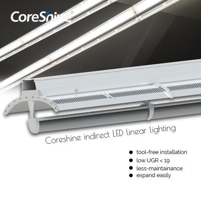 China 150lm/W Linear Indirect Lighting 95Ra LED Low Bay Light Fixtures for sale