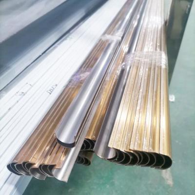 China Gold Stainless Steel Tile Trim Half Round 10mm 15mm DIN 316L for sale