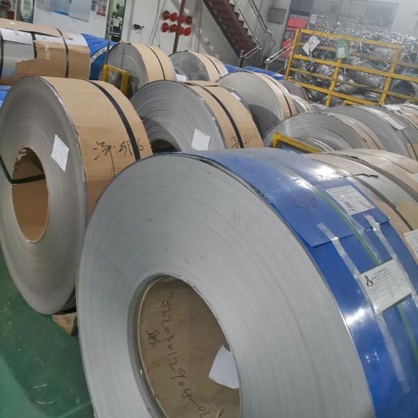 Quality ASTM 201 304 316 430 Cold Rolled Stainless Steel Coils 0.28mm To 2.98mm for sale