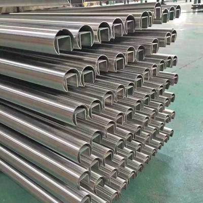 China 304 316 201 Single Sloted Stainless Steel Round Tube 10mm OD for sale