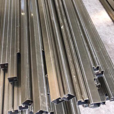 China JIS EN 201 304 316L 8K Mirror Polished Brushed Tile Edge Trim For Floor Wall Edge Decorative Protection for sale
