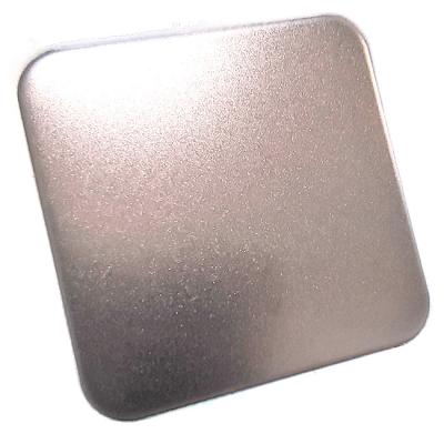 China Fornecedor 201 de China 304 430 placas de aço inoxidável de bronze sopradas grânulo da folha à venda