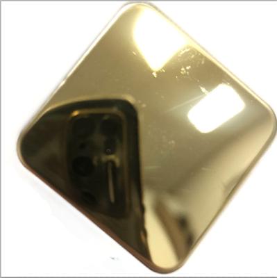 China 200 Series 300 Series 400 Series Decorative Colored Stainless Steel Sheet Mirror Zr-Brass 8k for sale