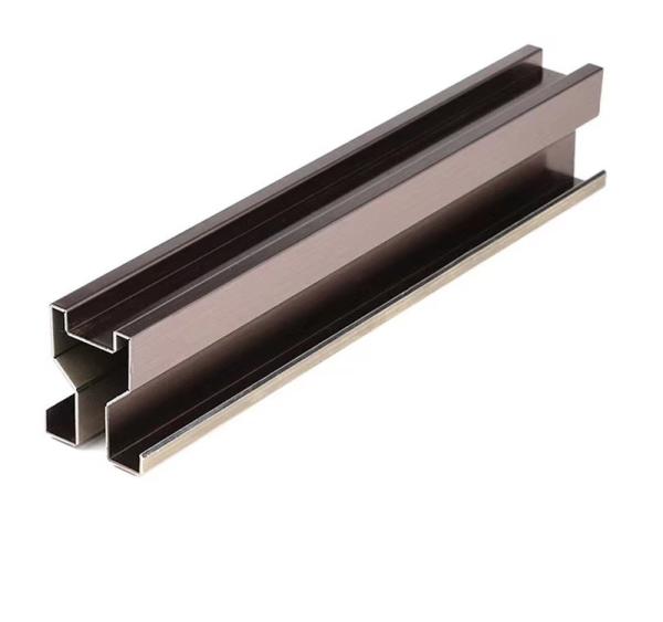 Quality 316 Stainless Steel Wall Trimming Border Brass Listello Tile Trim for sale