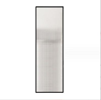 China Eenvoudige modieuze kamer scheidingswand glas metaal roestvrij staal scherm woon- en eetkamer Te koop