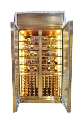 China Modern Stainless Steel Minimalist Living Room Display Cabinet Home Glass Door Wine Cabinet for sale