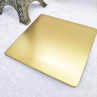 Quality 1219*3048 1219*4000 Colored Stainless Steel Sheet PVD for sale