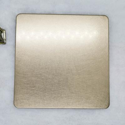 China color stainless steel sheet gold mirror with anti-finger treatment for sale