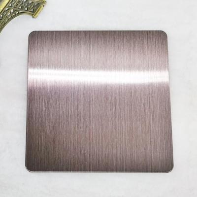 China 304 color stainless steel wavy pattern multifunctional bronze for sale