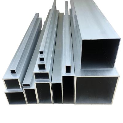 China Tubulação 1050 quadrada de alumínio anodizada preta em volta de 1000 séries do EN à venda