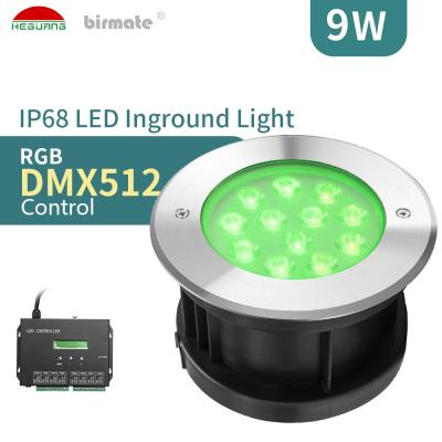 China 380LM SMD3535 DMX512 LED Underwater Light SS316L Waterproof LED Ground Light for sale