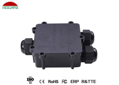 China Waterproof Pool Light Accessories , 5-9mm / 12-15mm Three Way Junction Box for sale