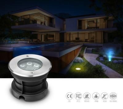China SMD3030 circular CREE Ip68 Underground LED Lighting 500LM for sale