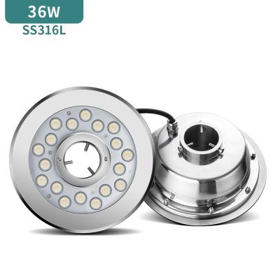 China SMD3535 IK10 IP68 Led Pool Fountain Lights SS316L for sale