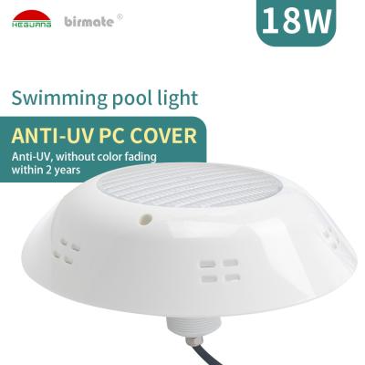 China 12V ABS Vinyl Swimming Pool Lights 18W Underwater Halogen Replacement for sale