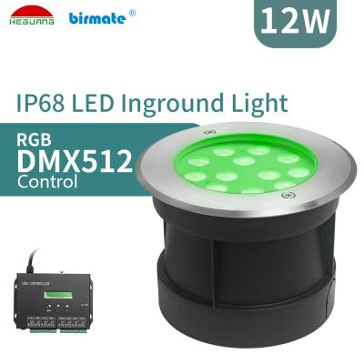 China High voltage 100-240V input RGB Structure waterproof underground lighting recessed for sale
