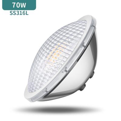 China 70W Warm White 5600LM SS316L PAR56 Led Swimming Pool Light for sale