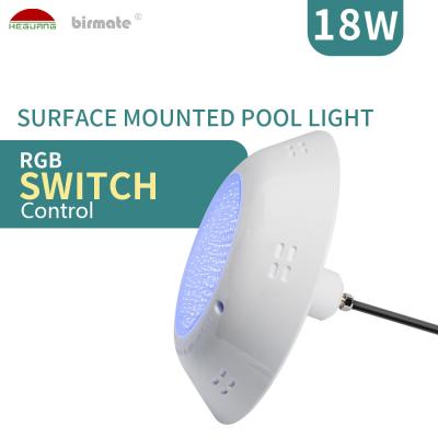 China IP68 Structure Vinyl Pool Lights RGBW 2 Wires Switch Control SMD 5050 LED Lights for sale