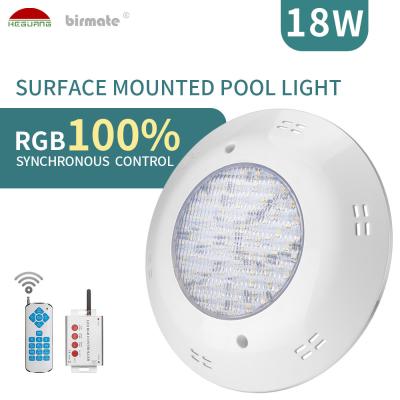 China Synchronous Control Fiberglass Pool Lights ABS IP68 Swimming Pool Lights Underwater for sale