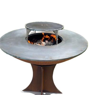Chine ODM d'OEM en acier de gril de barbecue de camping de jardin de cuvette de feu d'ISO9001 Corten à vendre
