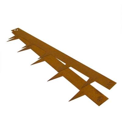 China Flexible Garden Lawn Corten Steel Border Edging 1.5- 2.0mm Thickness for sale