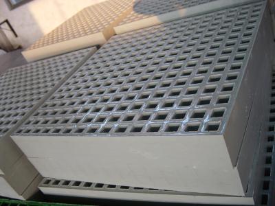 China Grelhas de fibra de vidro verde de largura de 1000 mm à venda