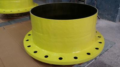 China Yellow Weatherproof FRP Chamber Cover GRP Manhole Customized for sale