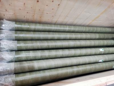 China Gel Coated Fibreglass Pipe For Construction DIN ASME Standard for sale
