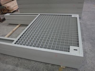 China Flame Retardancy V-0 FRP Pultruded Gratings For Construction for sale