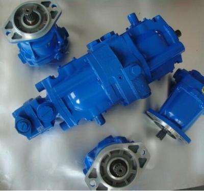 China Replacement Vickers TA1919V20R2BR0 9CC21-557 583078 Complete Tandem  Hydraulic Piston Pump  MFE19 Motor made in China en venta