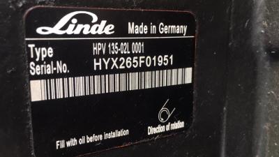 China Linde HPV135-02L 0001+HPV135 Hydraulic Piston Pump/Main Pump for sale