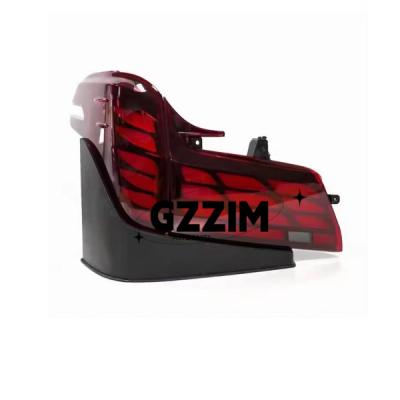 China Black Red Abs Plastic Car Led Tail Lights For Alphard 2015-2022 Update To 2024 for sale