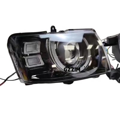 China Plastic Nissan Headlights Modified LED Head Lamp For Patrol Y61 2005-2007 for sale