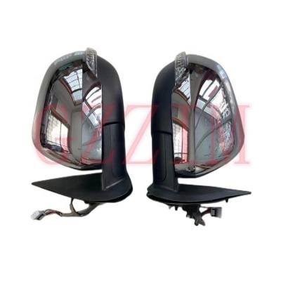 China ABS Plastic Car Classic Chrome Black LED Side Mirrors For L200 2019 for sale