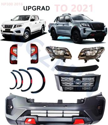 China ISO9001 Nissan Frontier Wide Body Kit With Front Bumper For NAVARA NP300 for sale