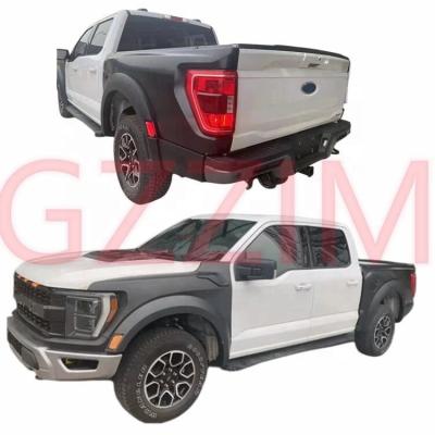 China 2021 F150 To 2022 F150 Hood Body Kits Front Rear Bumper Grille for sale