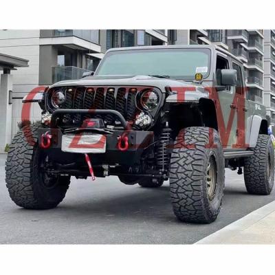China GR Front Bull Guard Bumper For JEEP JT Car Steel Bumper Bar for sale