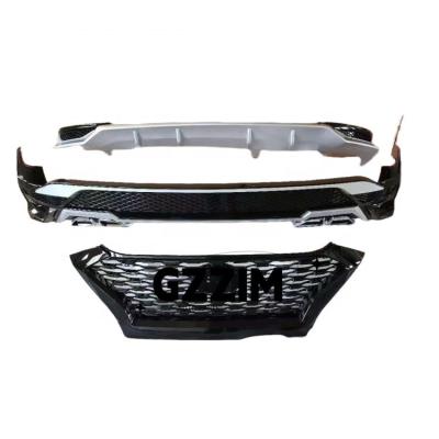 China Plastic Front Rear Bumper Grille Full Sets Bodykit Parts For Tucson 2019 for sale