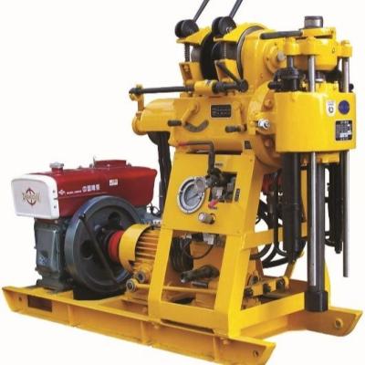 China XY-1 Hydraulic Core Drilling Rig /Depth 100m/Portable Spindle Type Diesel Borehole for sale