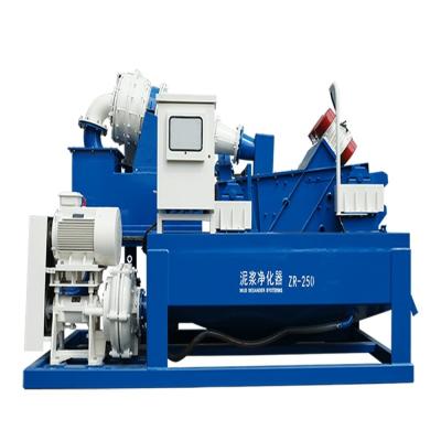 China SD250 Desander For Separate Mud  to separate sand from the drilling fluid used for clarifying mud in circulation hole for sale